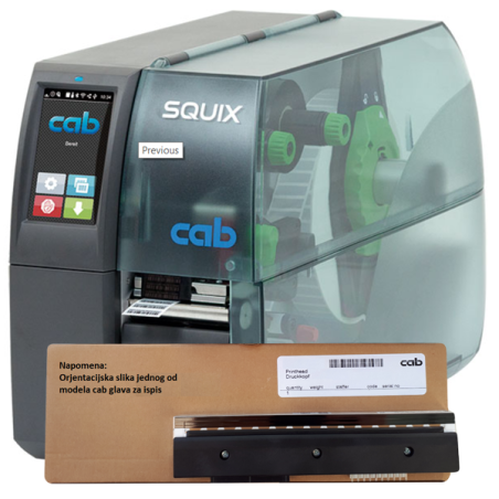Glava 2/600 za Squix2 printere