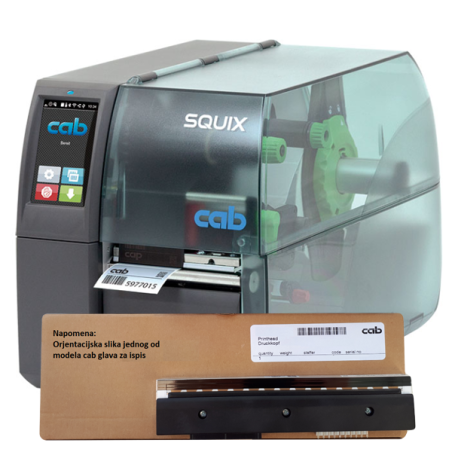 Glava 4/300 za Squix printere