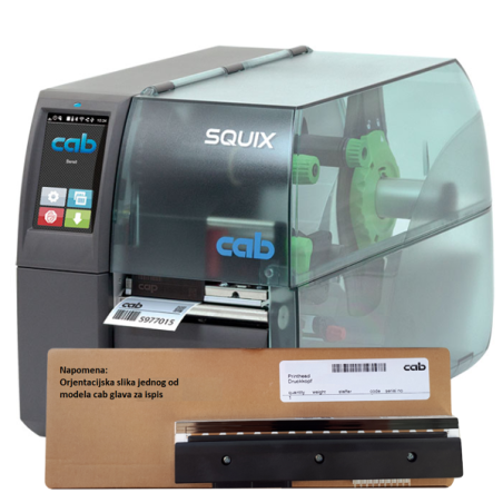 Glava 4/600 za Squix printere