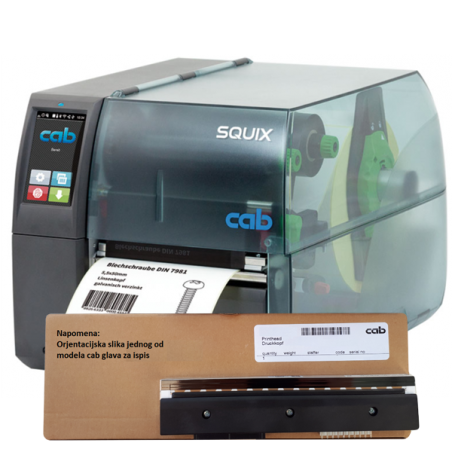 Glava 6.3/300 za Squix printere