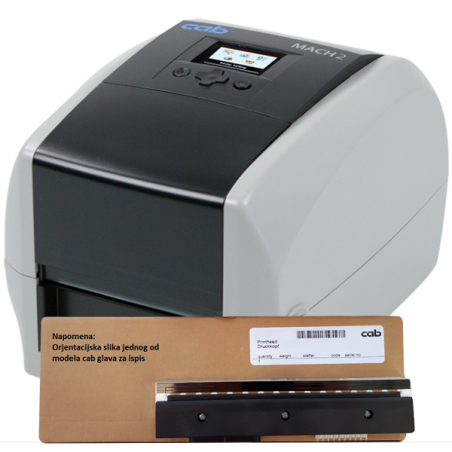 Glava 200dpi za Mach2 printere