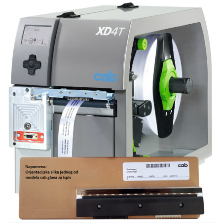 Glava 4/300 za XD4T i XC4 printere