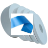 saten plavi 20x200 - 62 - saten plava traka,...