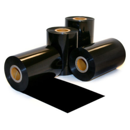 Ribon vosak 110mm/360m crni  - Termal tranfer folija, crna,...